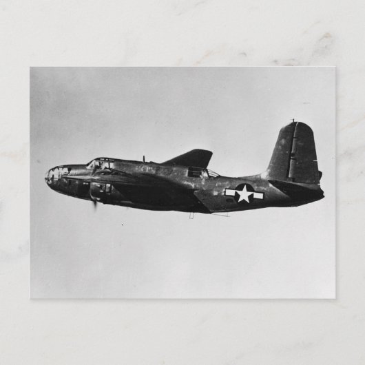 A-20 verwoesting briefkaart (Voorkant)
