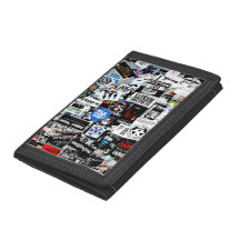 Portefeuille punk de bande