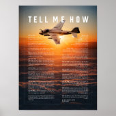 A-6 Intruder met Vertel me hoe te vliegen Poster (Voorkant)