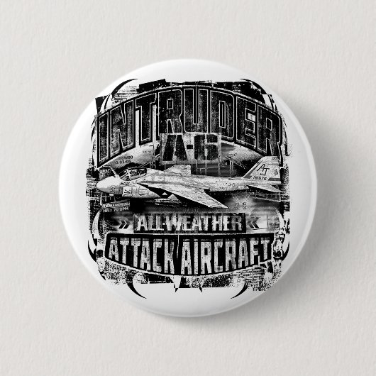 A-6 Intruder Pinback Button Button (Voorkant)