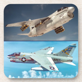 A-7 CORSAIR II BIER ONDERZETTER