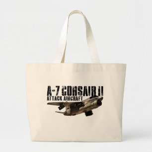 A-7 Corsair II Grote Tote Bag