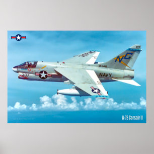 A-7E CORSAIR II POSTER