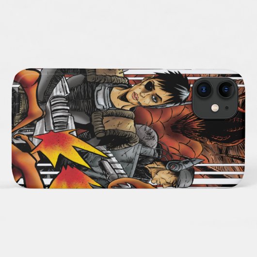A.A.I. Wars iPhone case (Achterkant (horizontaal))