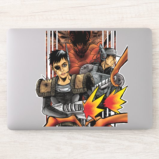 A.A.I. Wars vinylsticker Sticker (Computer)