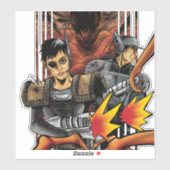 A.A.I. Wars vinylsticker Sticker (Vel)