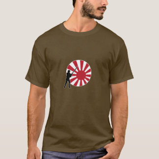 A&A Japanse landenmarkering en infanterie T-shirt