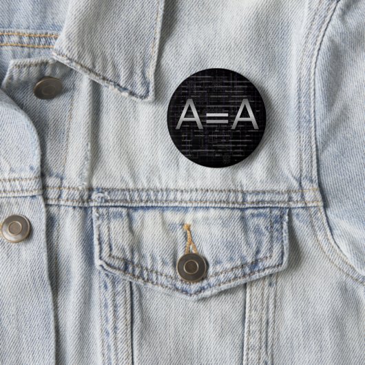 A=A Logic Objectivist Tech Button (In situ)