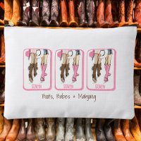 Boots, Babes & Mahjong Pochette de tuiles de Mahjo