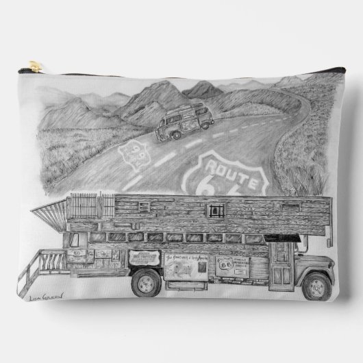 À Accessoires Bus sur une pochette accessoire (Recto)