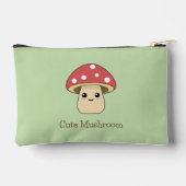 À Accessoires Cute pochette Zipped De Champignons (Verso)