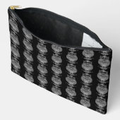 À Accessoires Hibou (noir) - Pochette accessoire (Ouvrir)
