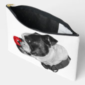 À Accessoires Pochette accent rouge Bulldog (Ouvrir)
