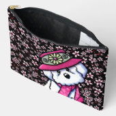 À Accessoires Pochette Accessoire Bichon Fleur de Cerisier (Ouvrir)