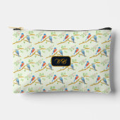 À Accessoires Pochette Accessoire Bluebirds Vert Pâle (Recto)