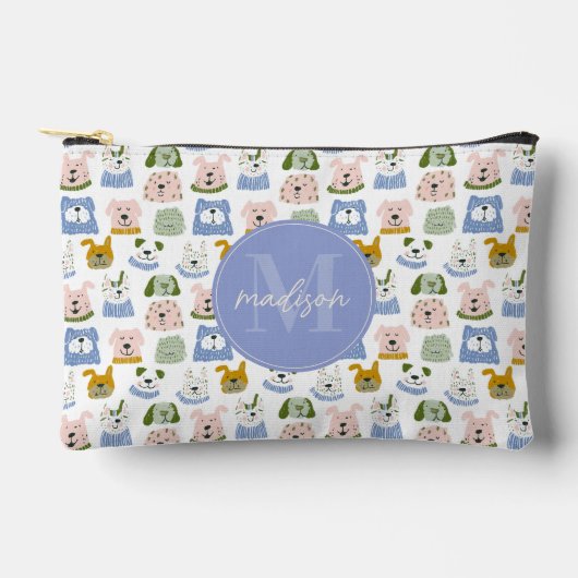 À Accessoires Pochette Accessoire Chiens Mignons (Recto)