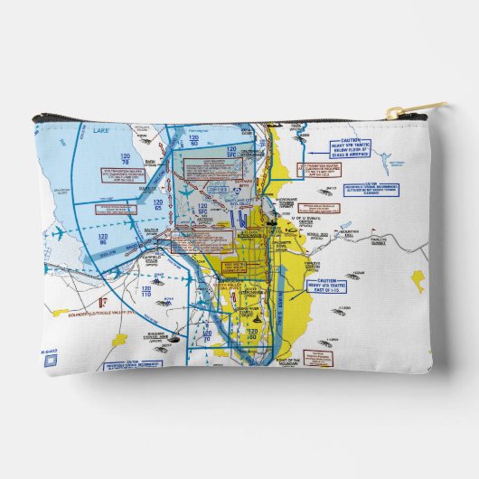 À Accessoires Pochette Accessoire de Carte d'Aviation (Verso)