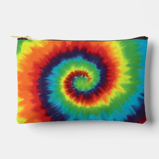 À Accessoires Pochette accessoire de couture imprimée tie dye (Recto)