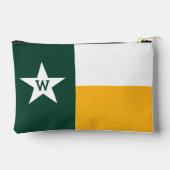 À Accessoires Pochette Accessoire de Drapeau du Texas Vert et Ja (Verso)
