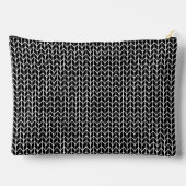 À ACCESSOIRES POCHETTE ACCESSOIRE GRANDE MAILLE NOIRE (Verso)