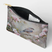 À Accessoires Pochette Accessoire Imprimé Oiseaux Floraux (Ouvrir)