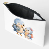 À Accessoires Pochette Accessoire Joli Oiseau Bleu (Ouvrir)