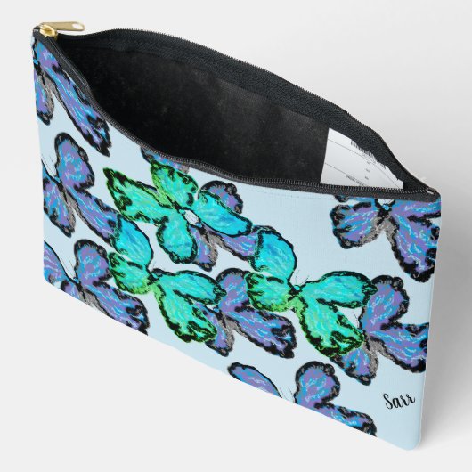 À Accessoires Pochette Accessoire : Libre Comme Un Papillon (Ouvrir)