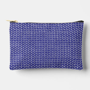 À ACCESSOIRES POCHETTE ACCESSOIRE PETITE EN MAILLE BLEU ROYAL