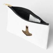 À Accessoires Pochette blanche Gold Thor Hammer (Ouvrir)