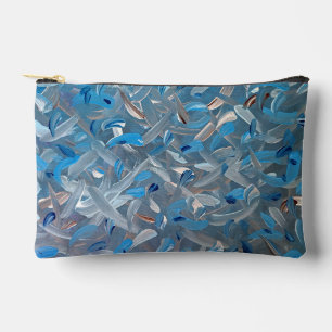 À Accessoires Pochette d'accessoires bleu poussiéreux