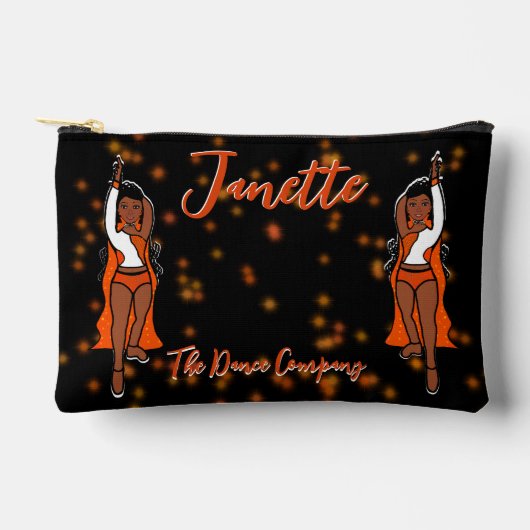 À Accessoires Pochette d'accessoires Dancer/Majorette Orange (Recto)