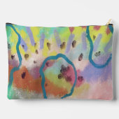 À Accessoires Pochette d'accessoires d'art abstrait funky (Verso)