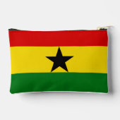 À Accessoires Pochette d'accessoires de drapeau du Ghana (Verso)