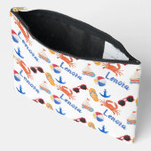À Accessoires Pochette d'accessoires de nom d'été Sandales et Lu (Ouvrir)