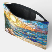 À Accessoires Pochette d'accessoires de plage au coucher du sole (Ouvrir)