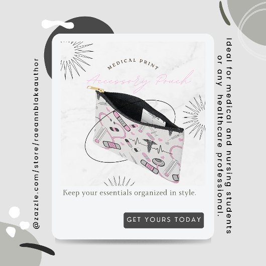 À Accessoires Pochette d'accessoires d'impression Médicale