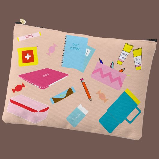 À Accessoires Pochette de Fournitures Indispensables pour Enseig
