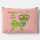 À Accessoires Pochette de fournitures scolaires Green Bug (Recto)