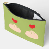 À Accessoires Pochette de grande taille Matcha Love (Ouvrir)