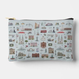 À Accessoires Pochette de voyage souvenir illustrée de Savannah