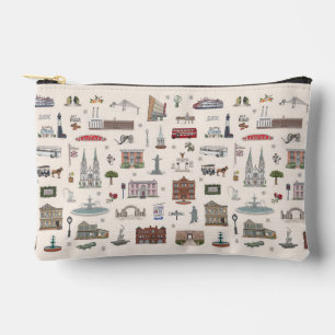 À Accessoires Pochette de voyage souvenir illustrée de Savannah