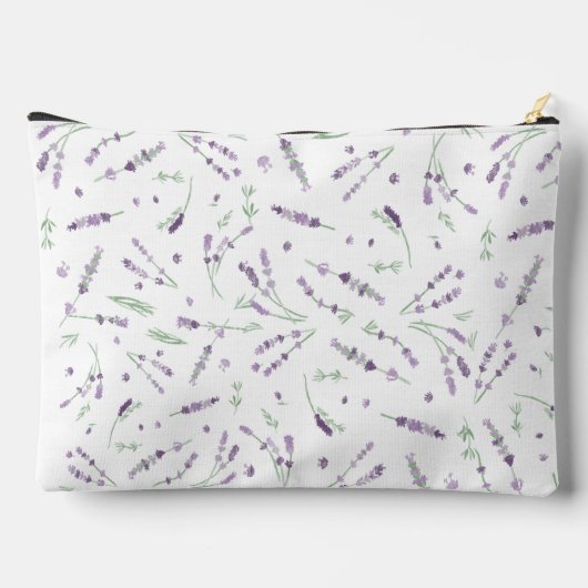 À Accessoires Pochette de zipper Lavender (Verso)