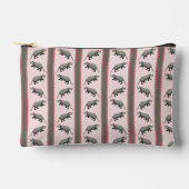 À Accessoires Pochette de Zipper Stripe Opossum (Recto)
