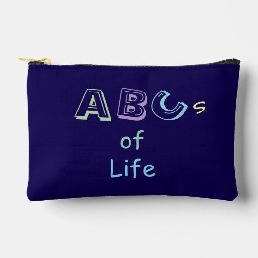 À Accessoires Pochette des ABC de la vie (Recto)