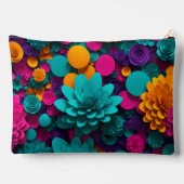À Accessoires Pochette d'oeuvre d'art abstraite multicolore (Verso)