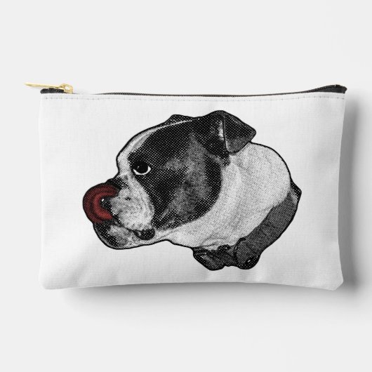À Accessoires Pochette Écarlate Bulldog (Recto)