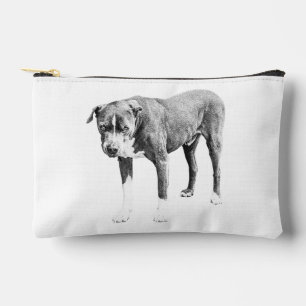À Accessoires Pochette en niveaux de gris