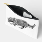 À Accessoires Pochette en silhouette ombragée : Dorée (Ouvrir)