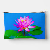 À Accessoires Pochette Lotus Rose (Verso)