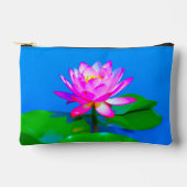 À Accessoires Pochette Lotus Rose (Recto)